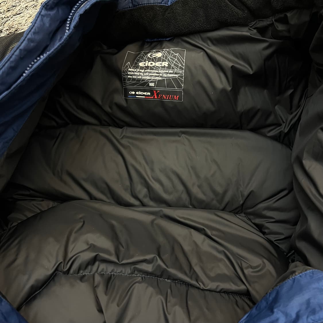 아이더 남성 피타고라스 구스다운 패딩 자켓 (XXL) 상품이미지7