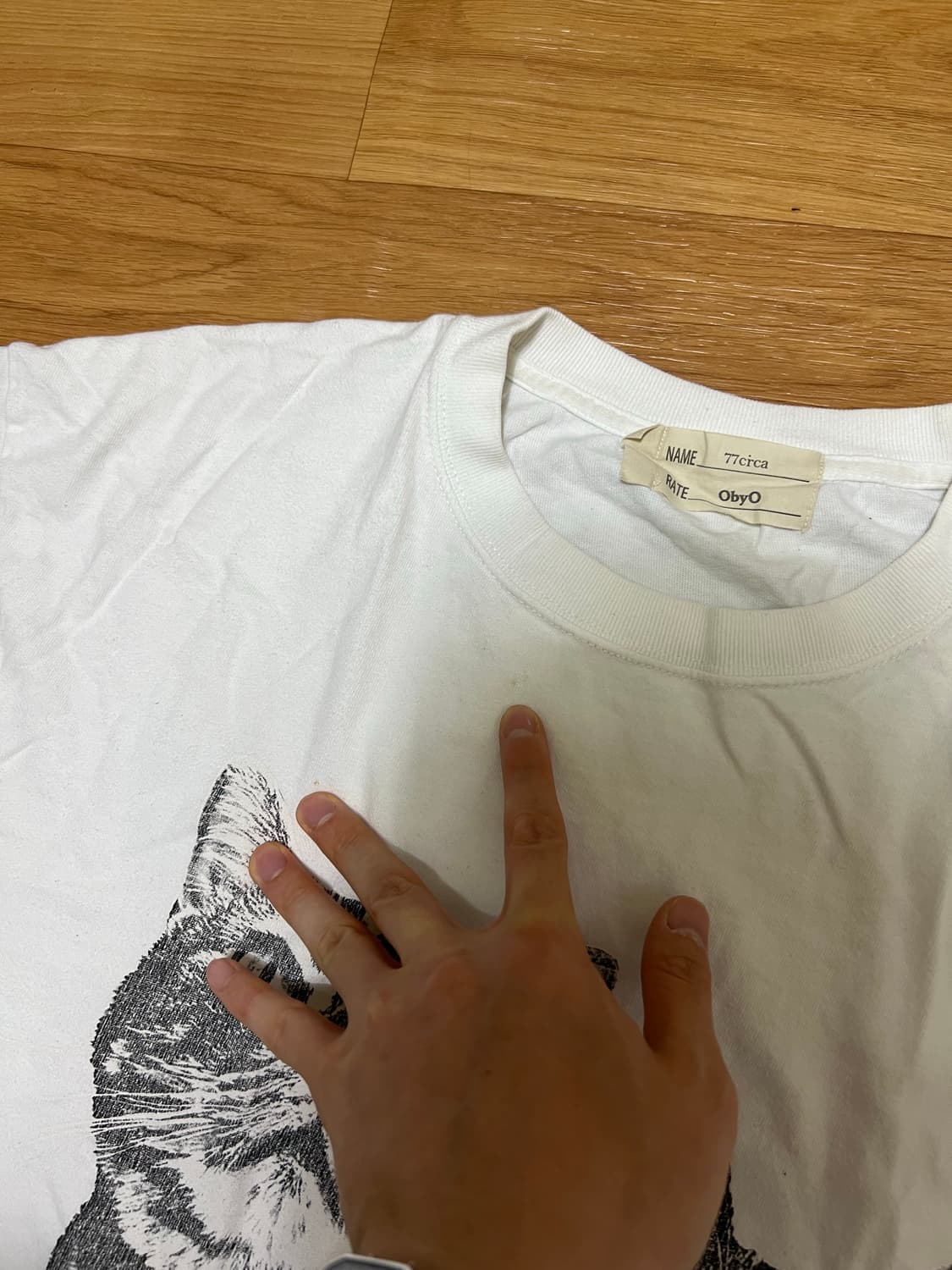 77circa 티셔츠 상품이미지3