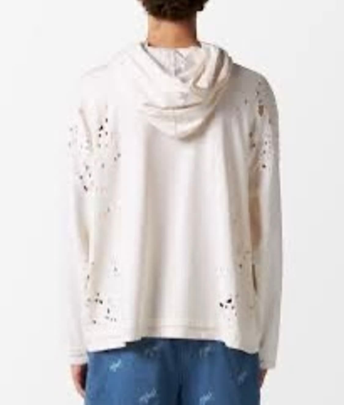 [xl] PDF distroyed hoodie pink 상품이미지2