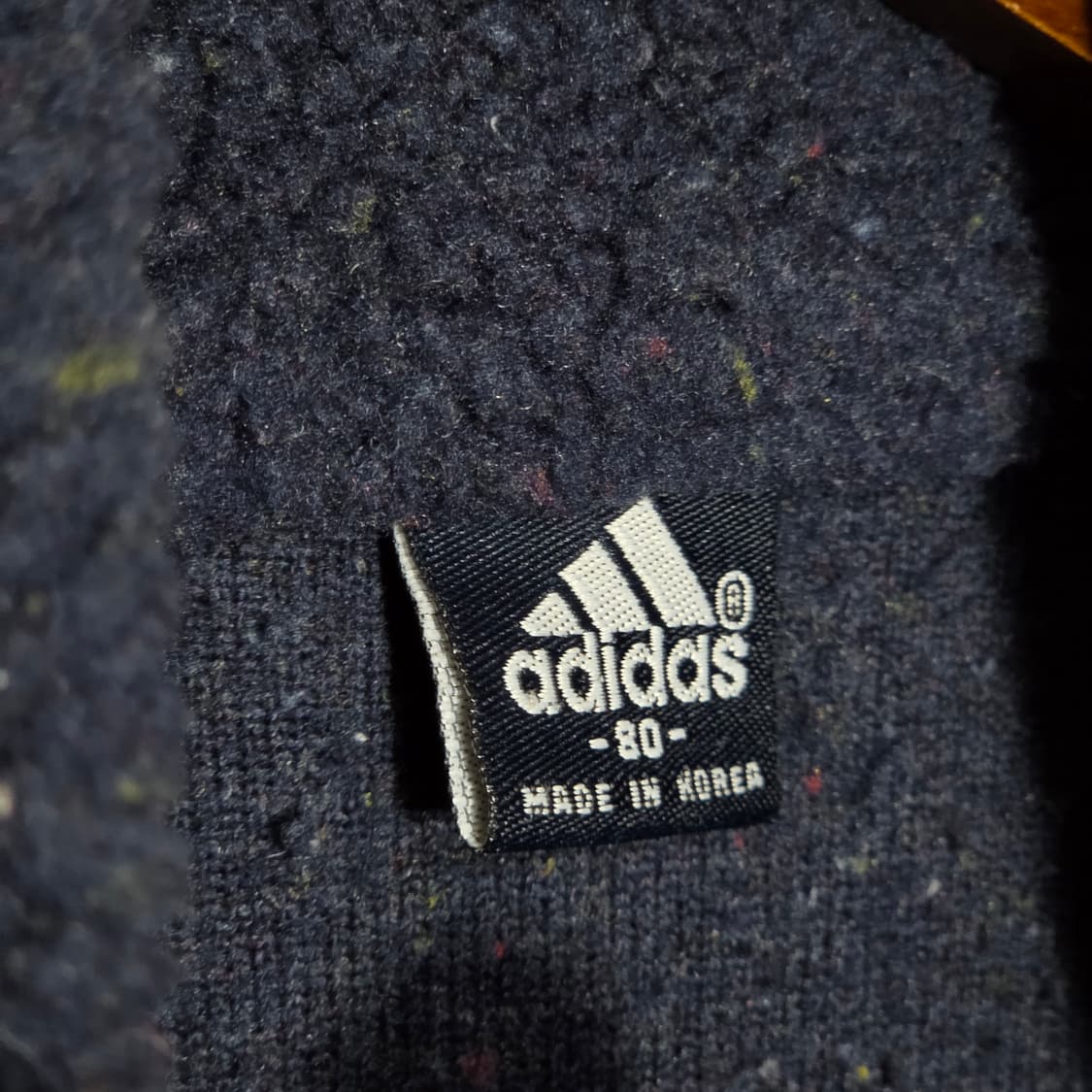 아디다스 블루 아노락 반집업 후리스 상품이미지8