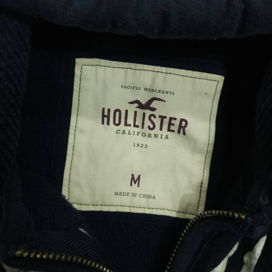 홀리스터 아치 로고 후드 집업 M 상품이미지4