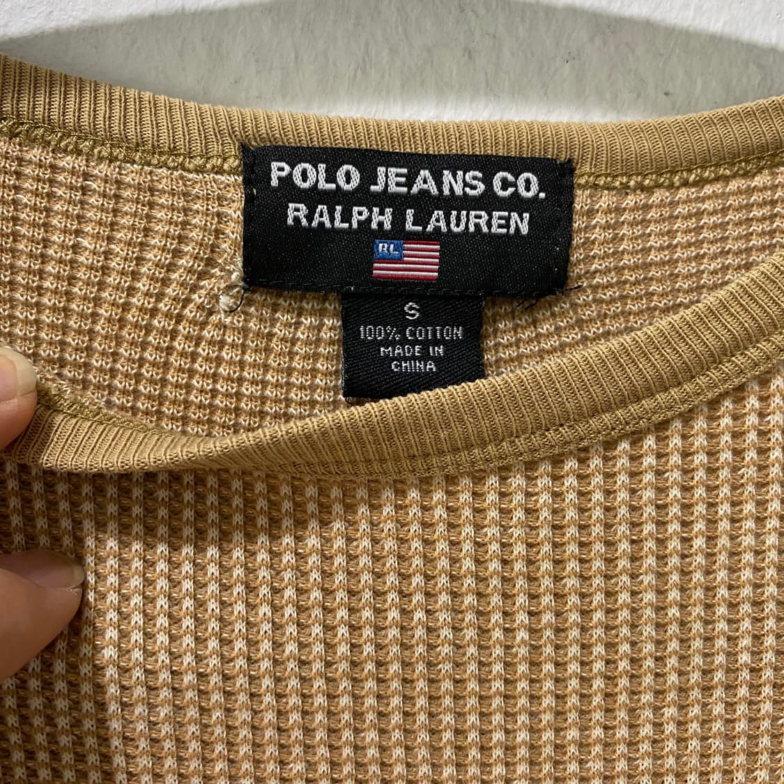 🌊Polo Jeans waffle long-sleeve 상품이미지7