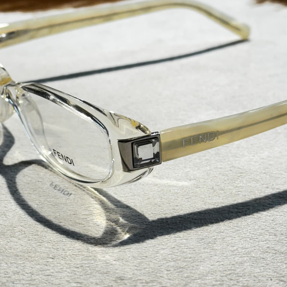 FENDI 펜디 안경 자개 큐빅 (OS) 긱시크 y2k 상품이미지2