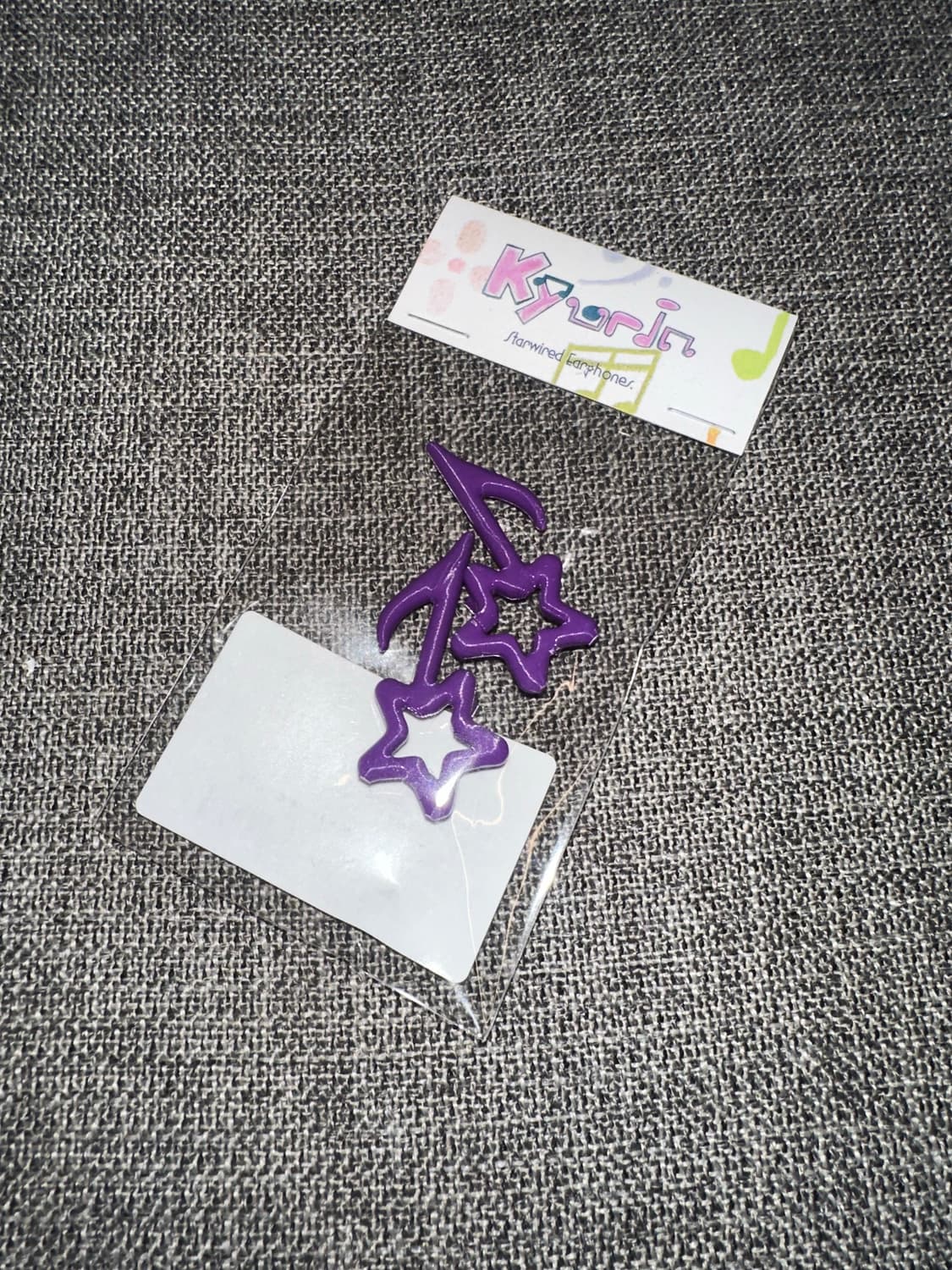 CAVISH 카비시 규린 이어파츠 별파츠 팝니다 (화이트/블루/퍼플) 상품이미지2