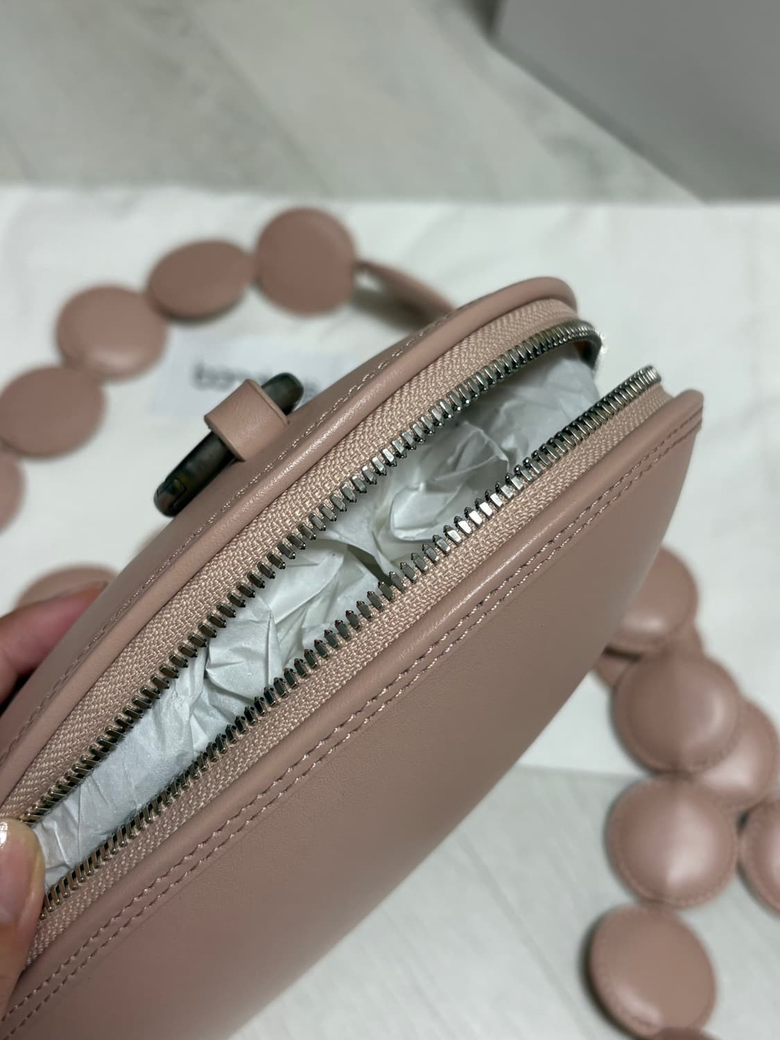 밤볼레) 밤볼레 백1 핑크 상품이미지4