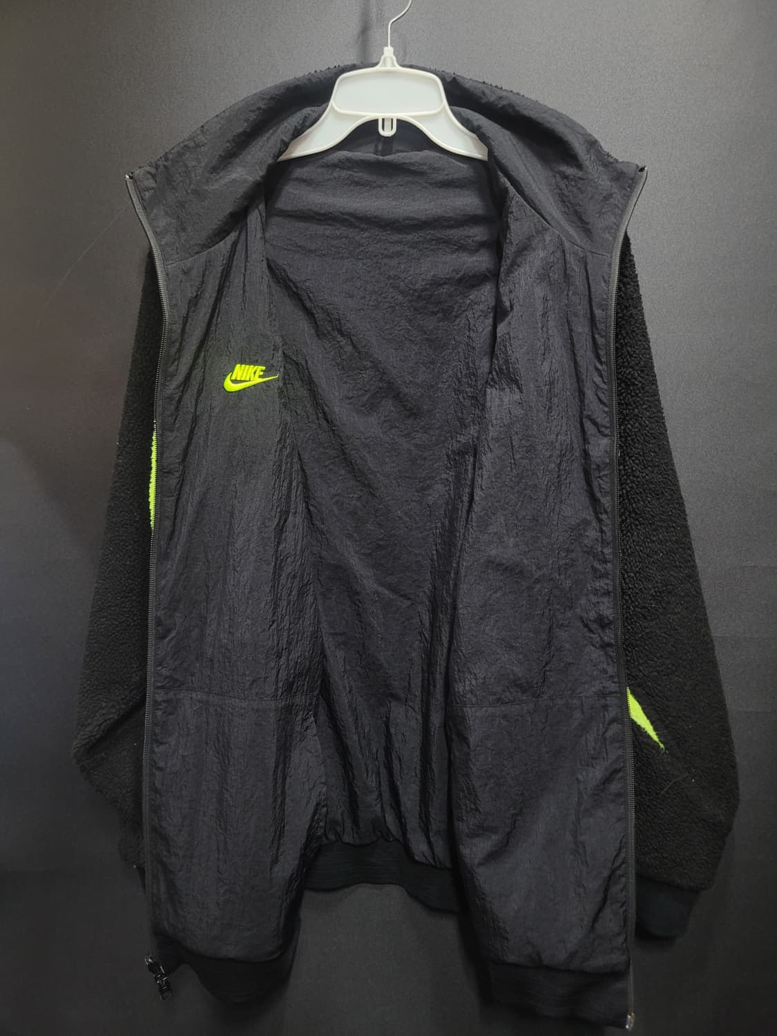 NIKE 나이키 스우시 리버시블 후리스 집업 자켓  상품이미지5