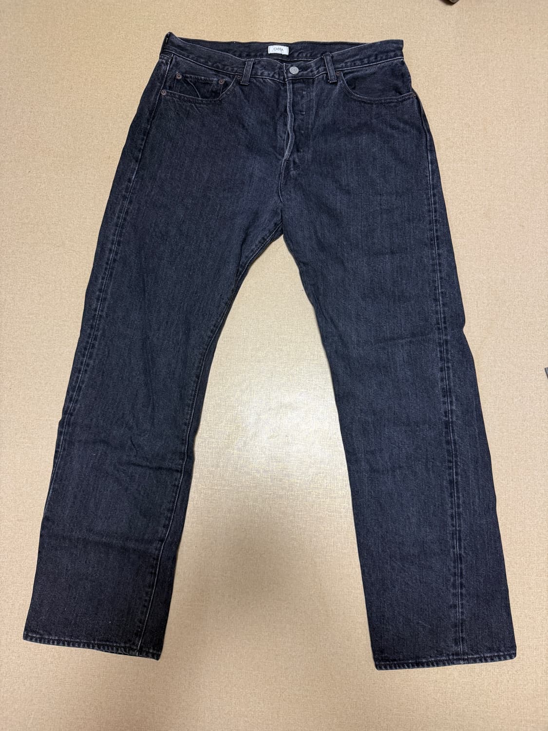 시오타 스트레이트 34, 미디엄 블랙 상품이미지1