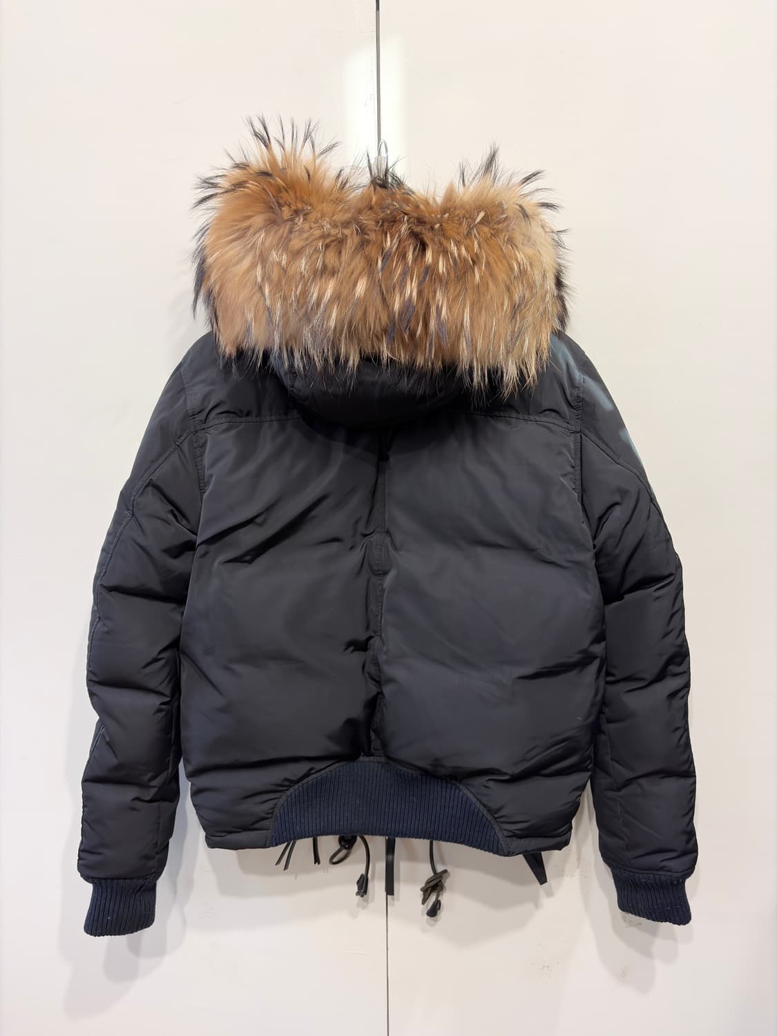 디스퀘어드 멀티지퍼 라쿤 퍼 다운 패딩 자켓 상품이미지3