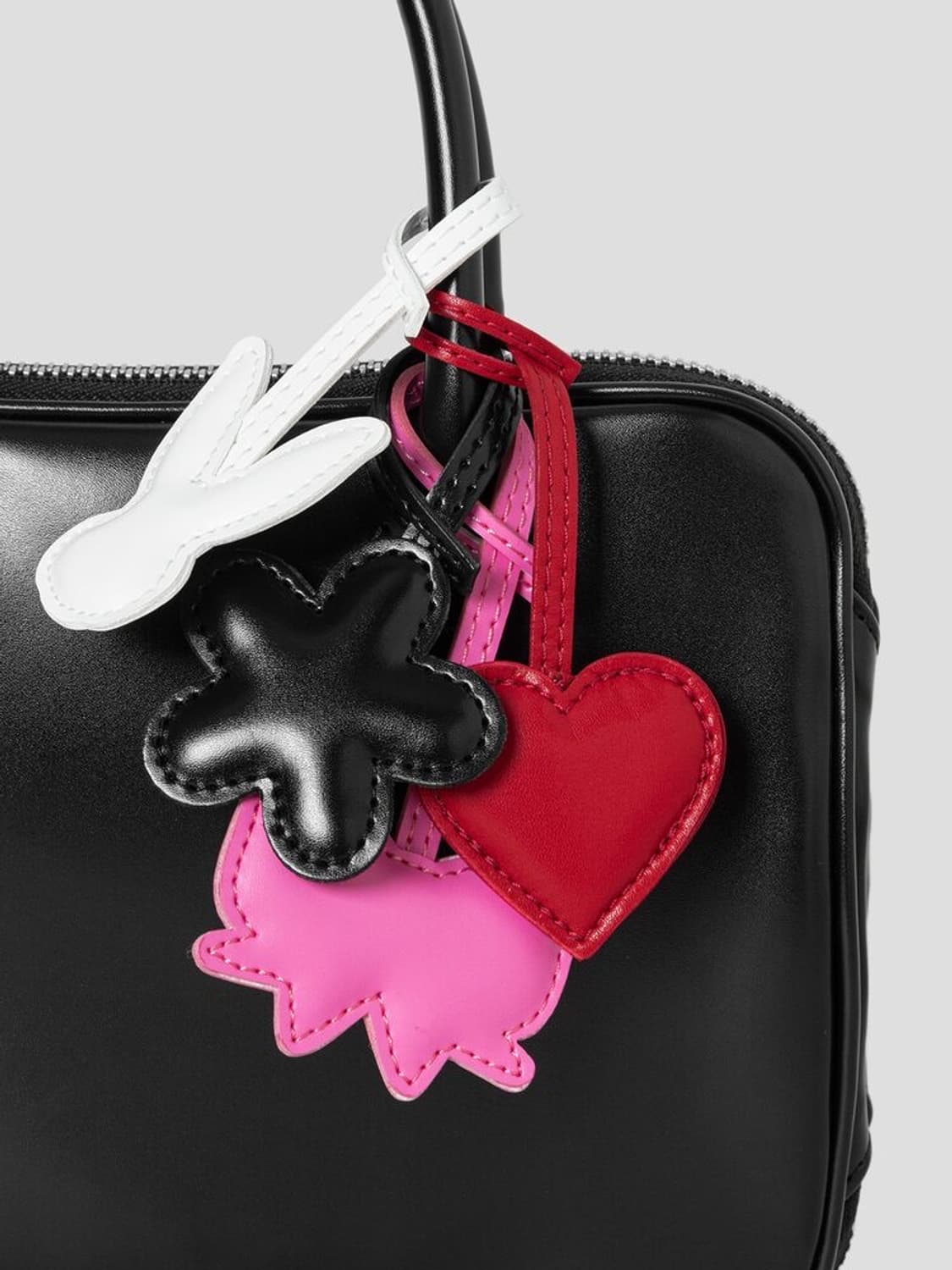 꼼데가르송 걸 26ss 멀티 참 토트백/블랙 상품이미지6