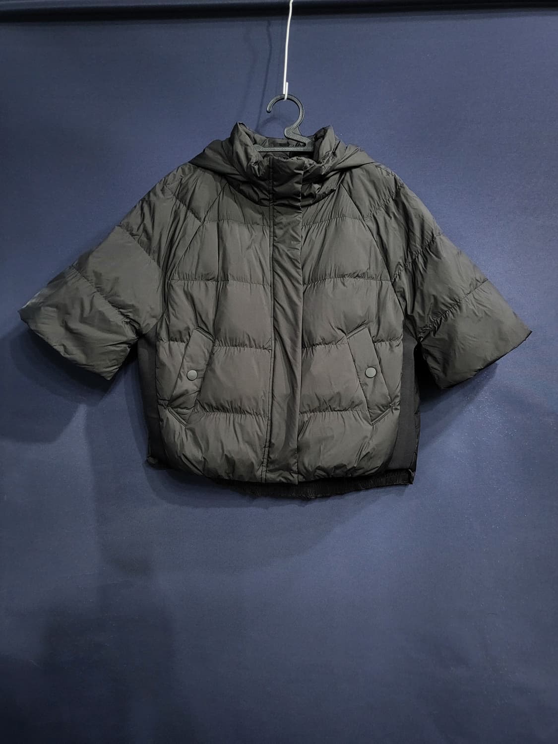 지스튜디오 구스다운 7부 패딩 상품이미지1