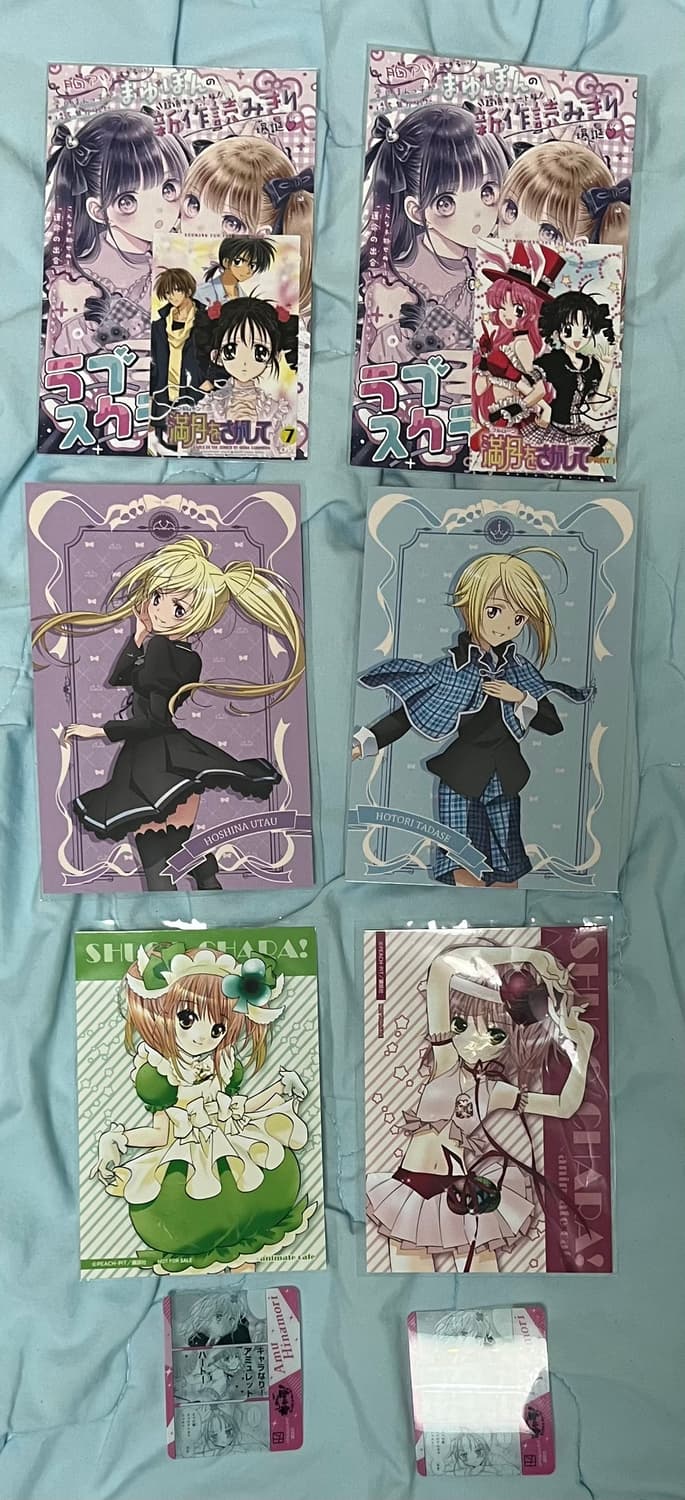 캐릭캐릭체인지 엽서,포카+달빛천사 미니 엽서 세트 상품이미지2