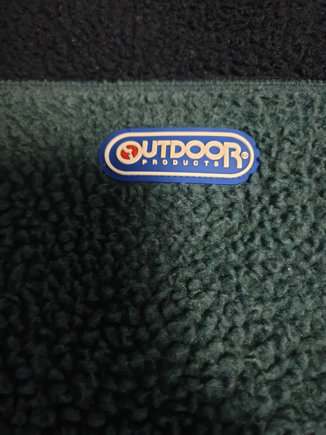 (협업제품)아웃도어프로덕츠x휠라 보아 플리스 집업자켓 네이비 그린 (M) 상품이미지3