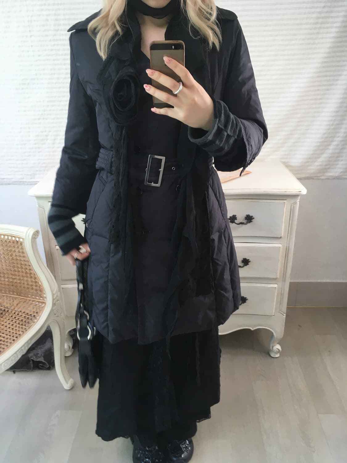 courreges belted long padded jacket 상품이미지4