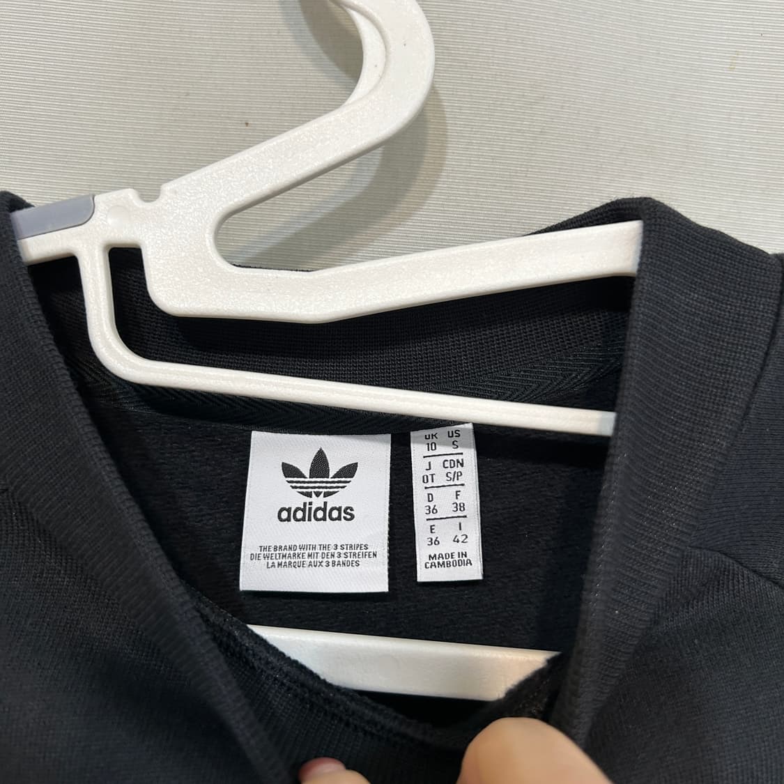 아디다스 여성 기모 맨투맨 100 상품이미지2