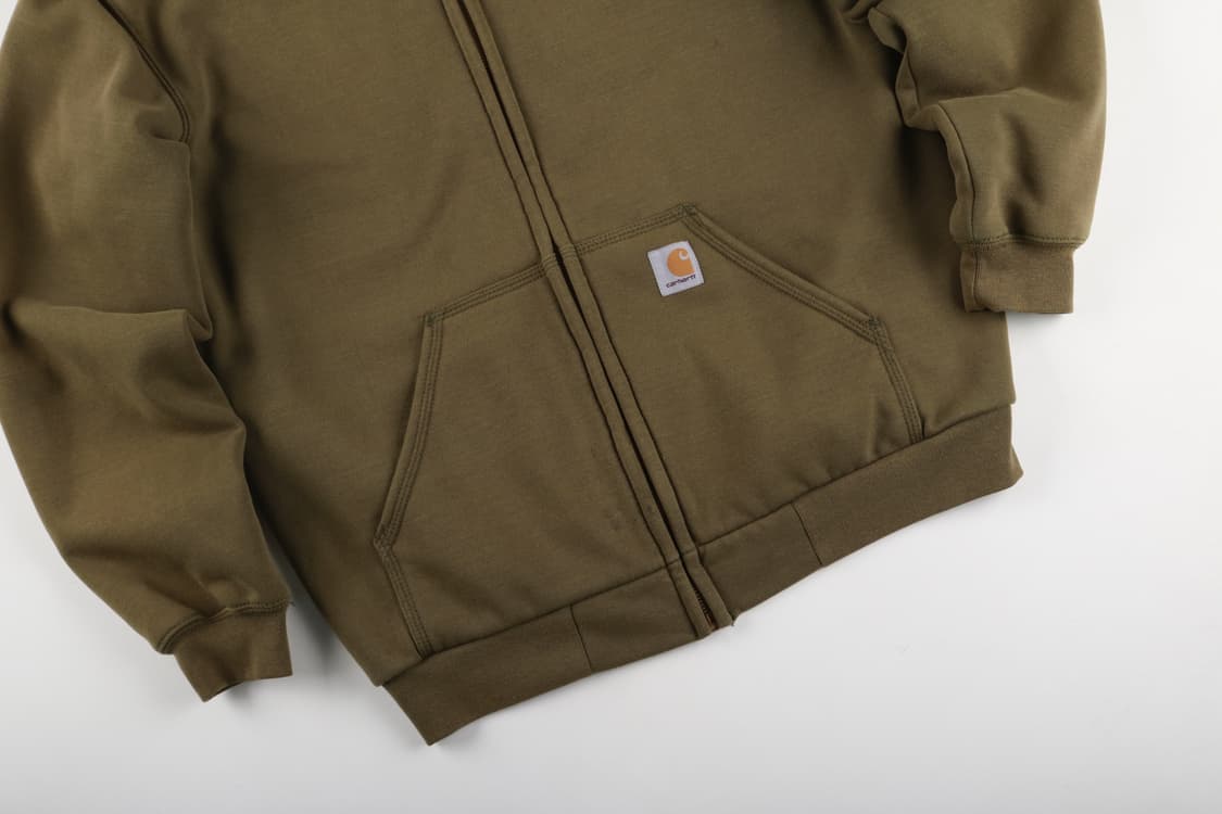 [S] 칼하트 써멀 후드집업 (카키색) 상품이미지3