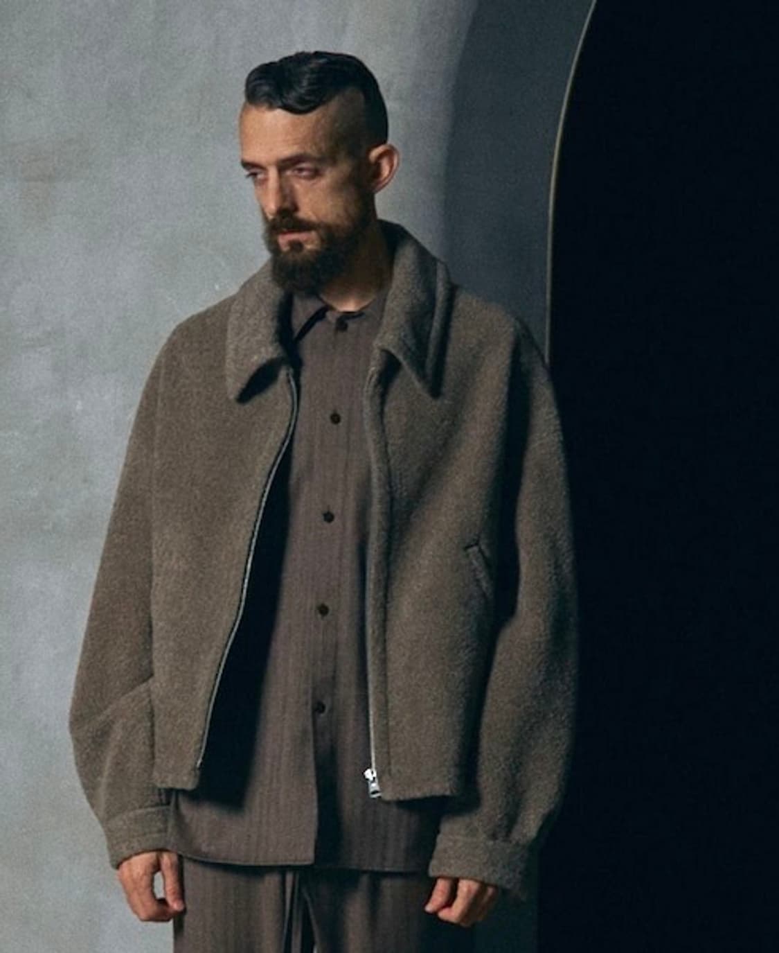 Lidnm 쇼트 보아 블루종 플리스 상품이미지1