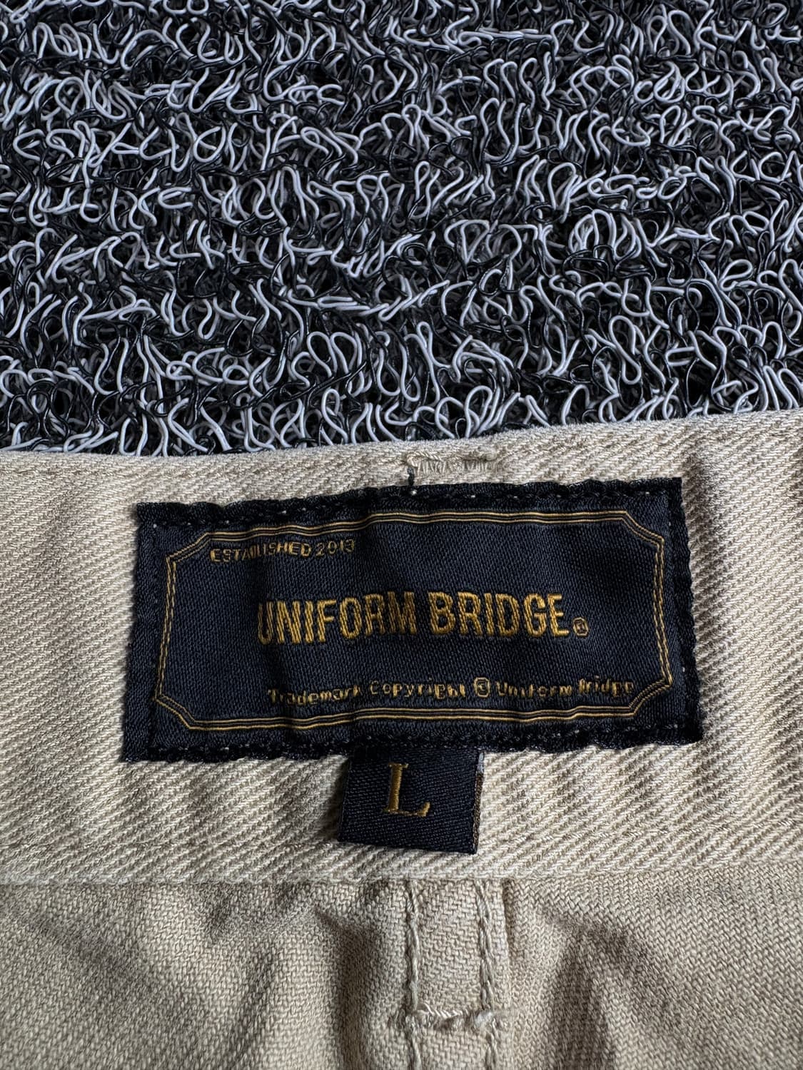 유니폼 브릿지 코튼 퍼티그 레귤러 핏 팬츠 3920 상품이미지3