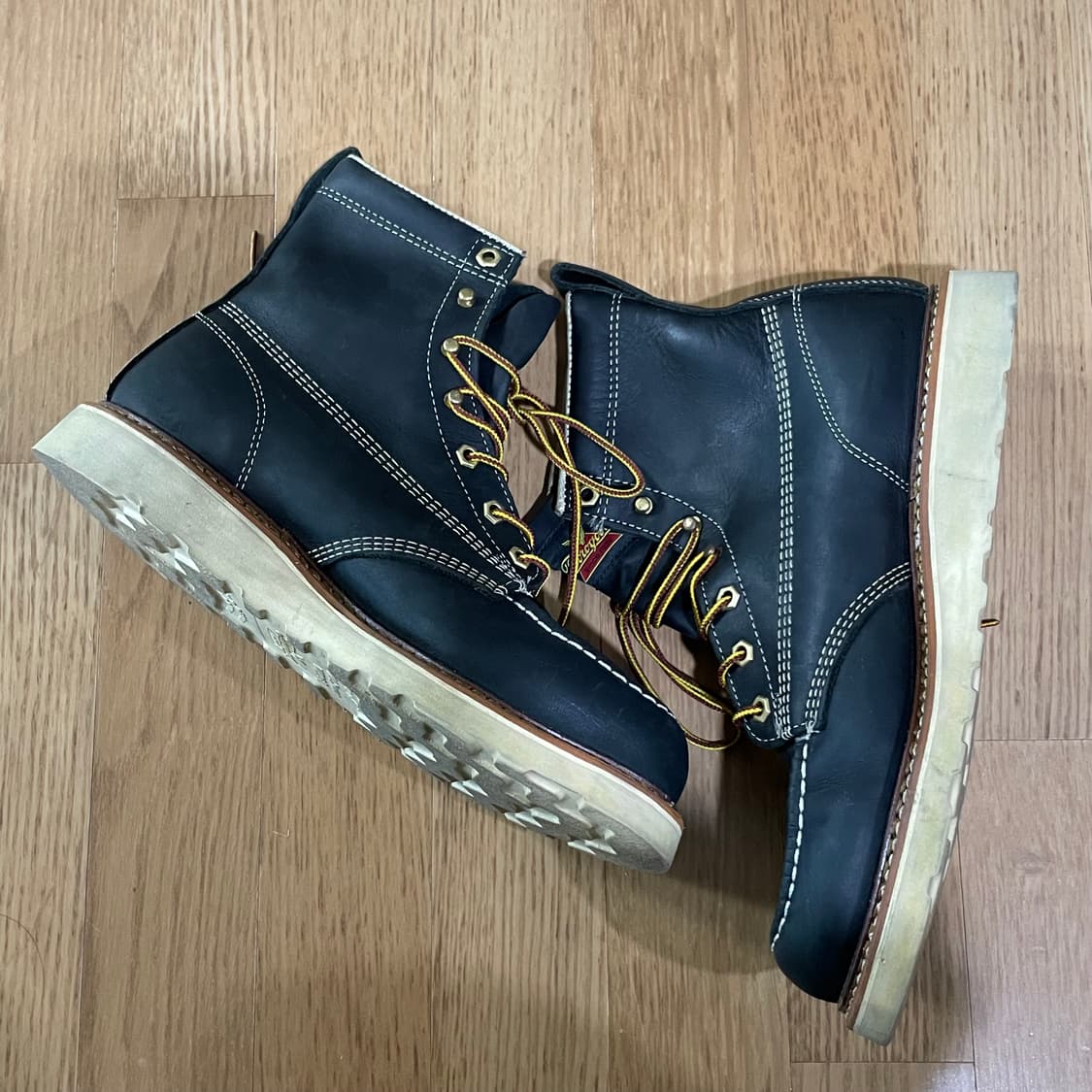 Thorogood 쏘로굿 블랙 워커 부츠 USA 275 상품이미지6