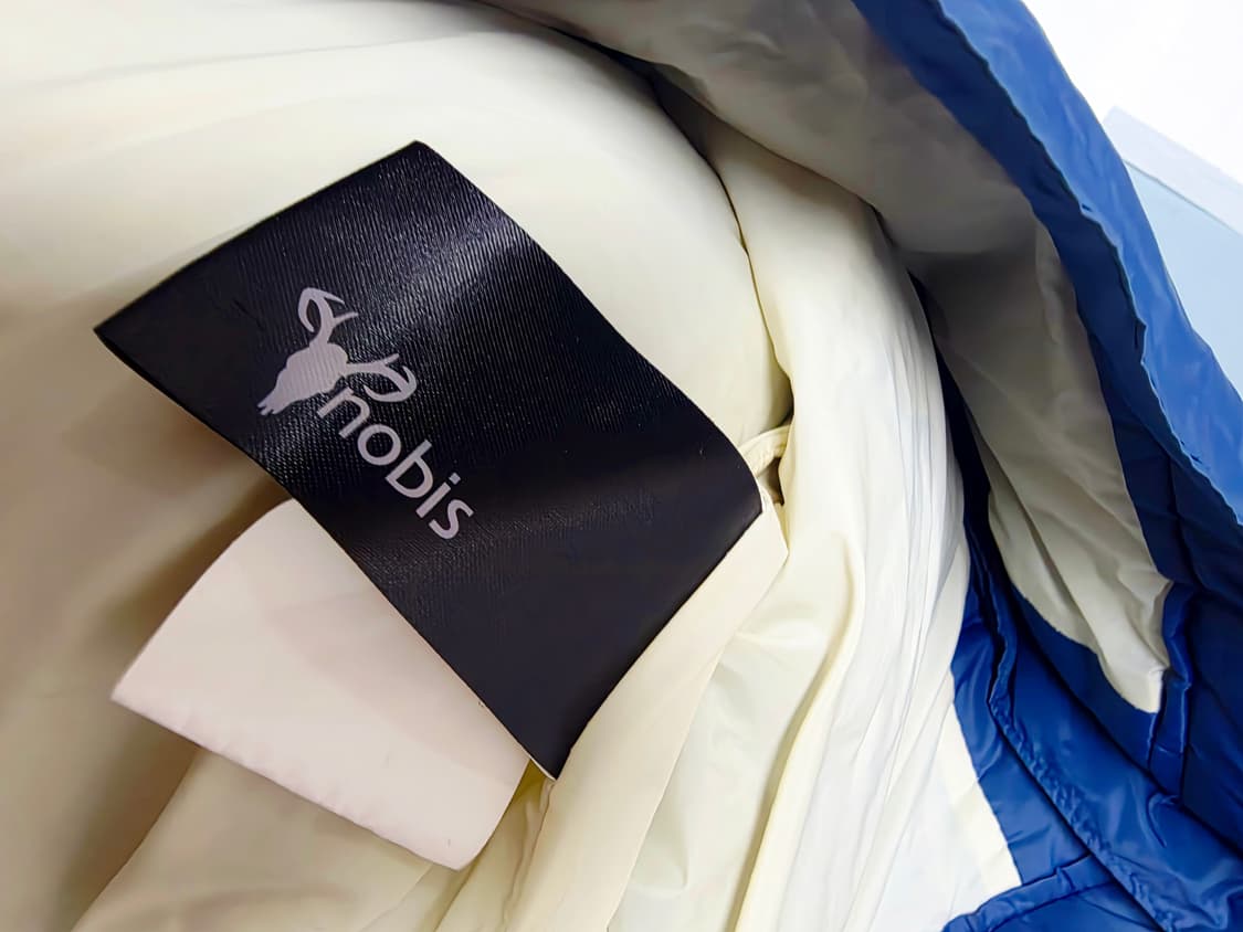 [노비스] 프리미엄 코발트 블루 카라넥 셔츠형 경량 패딩 XL 상품이미지4