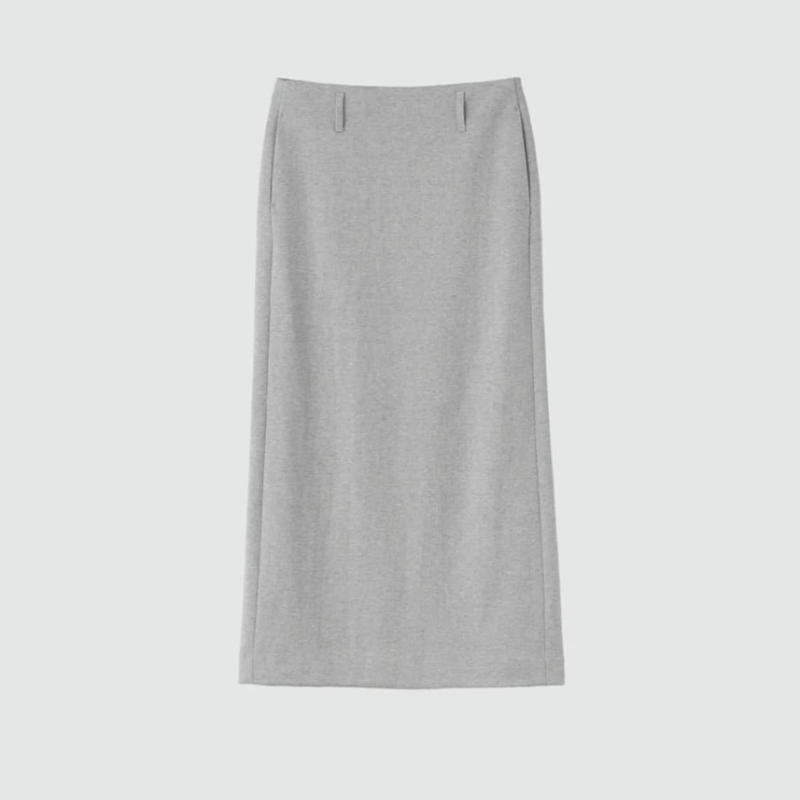 스튜디오테이블 jersey long skirt 그레이 S 상품이미지2