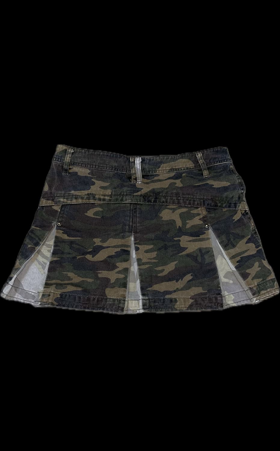 밀리터리 카모 스커트 상품이미지2