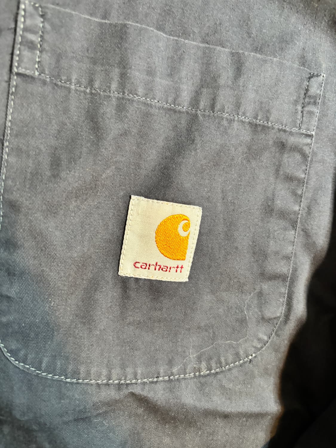 칼하트 네이비 셔츠 L 상품이미지2