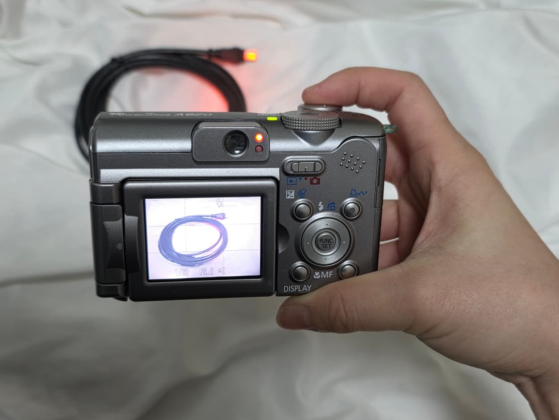 희귀,틸트액정) 캐논 파워샷 A620 상품이미지6