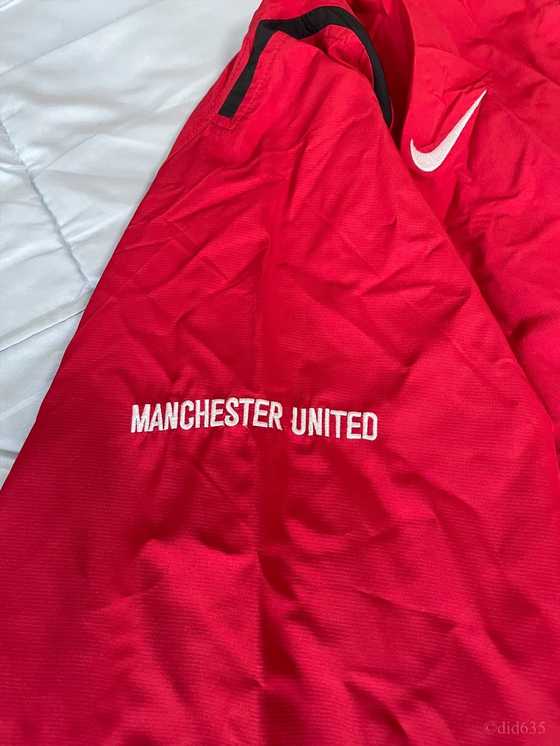 (해외 L) 06-07 맨체스터유나이티드 레드 트레이닝 자켓 판매 상품이미지5