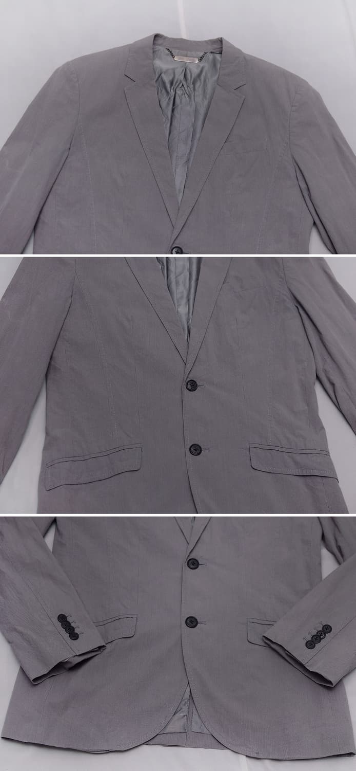 아르마니 (AX) 코튼 스트라이프 블레이저 자켓 (38R / 95+) 상품이미지4