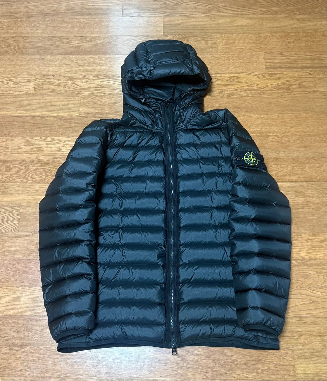 [XL]스톤아일랜드 25ss 룸우븐 경량패딩 블랙 상품이미지1