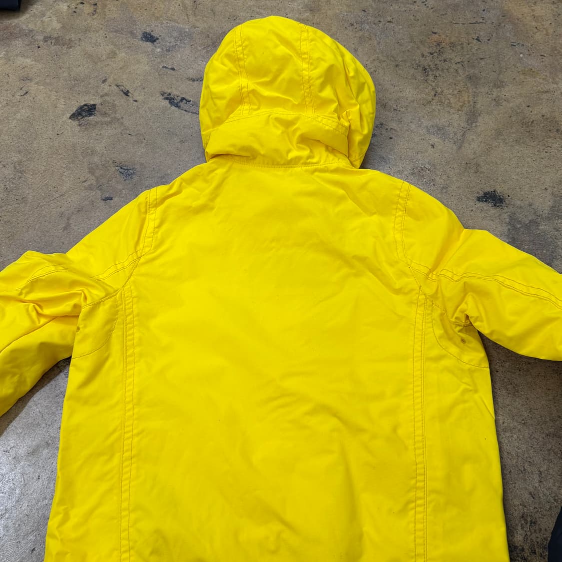 [정품/M] 아베크롬비 옐로우 후드 바람막이 자켓 b15 상품이미지4