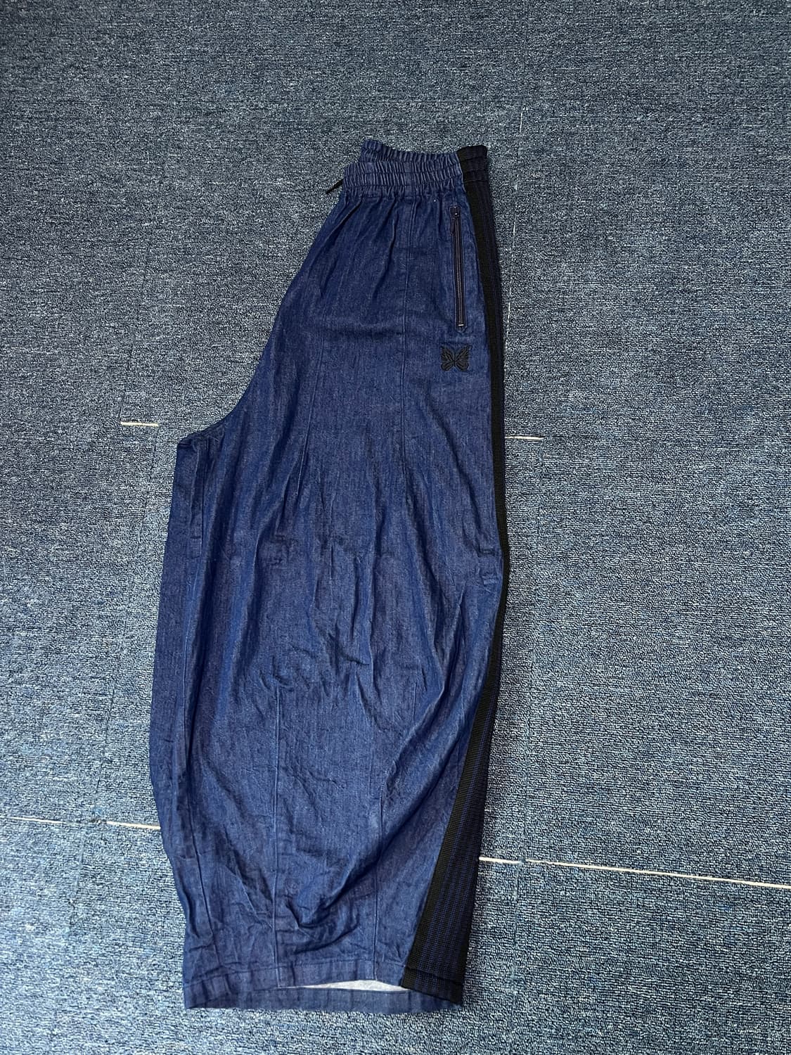 NEEDLES 니들스 H.D 인디고 데님 트랙 팬츠 상품이미지3