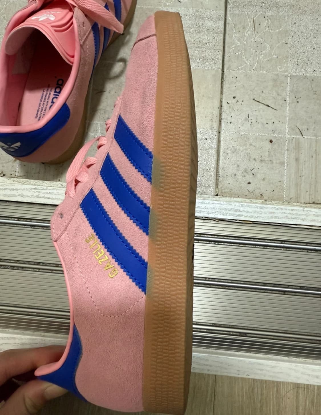 아디다스 가젤 핑크 260 (새상품) 상품이미지2