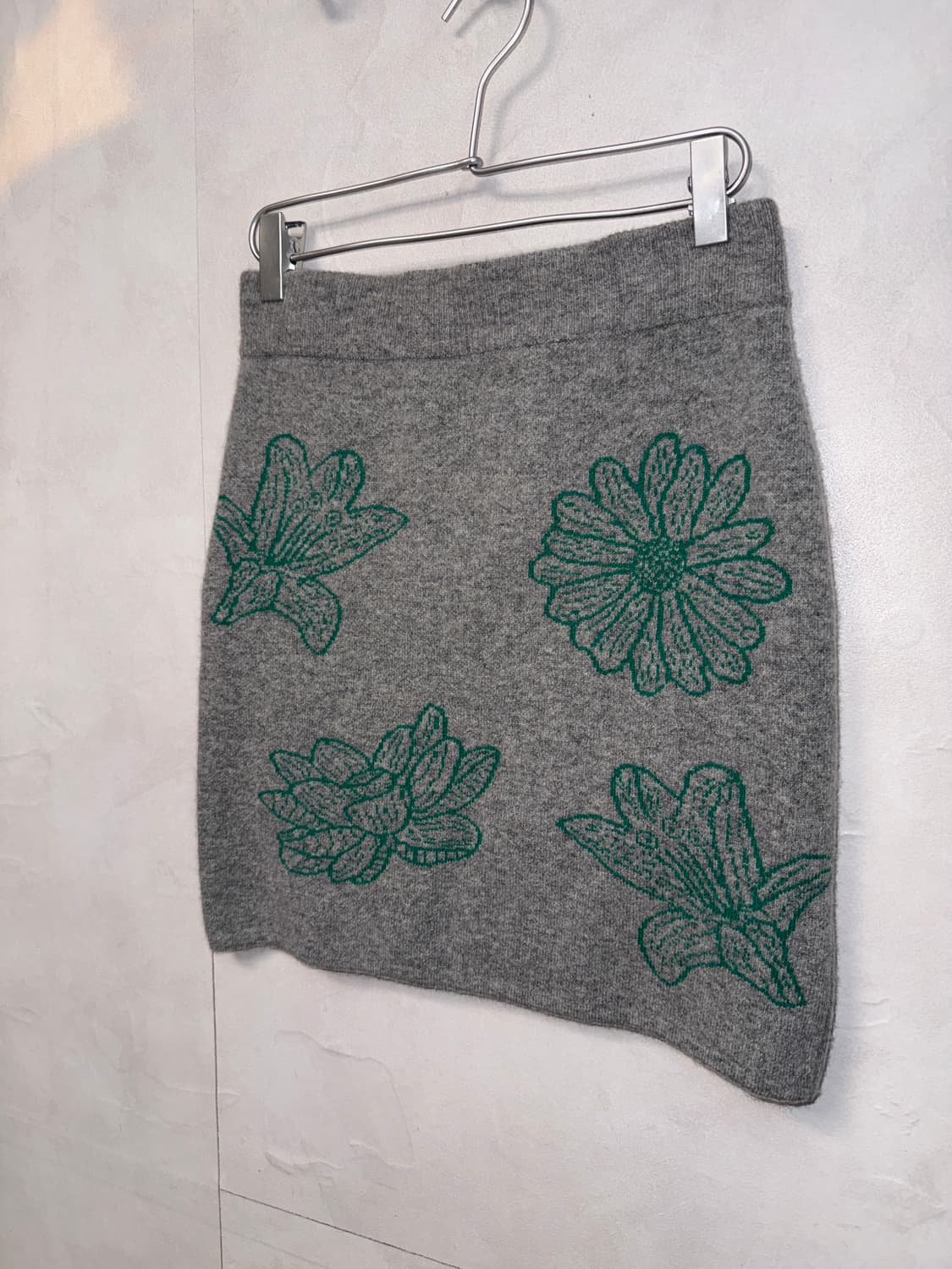 Mardi Mercredi wool blended daisy skirt  상품이미지3