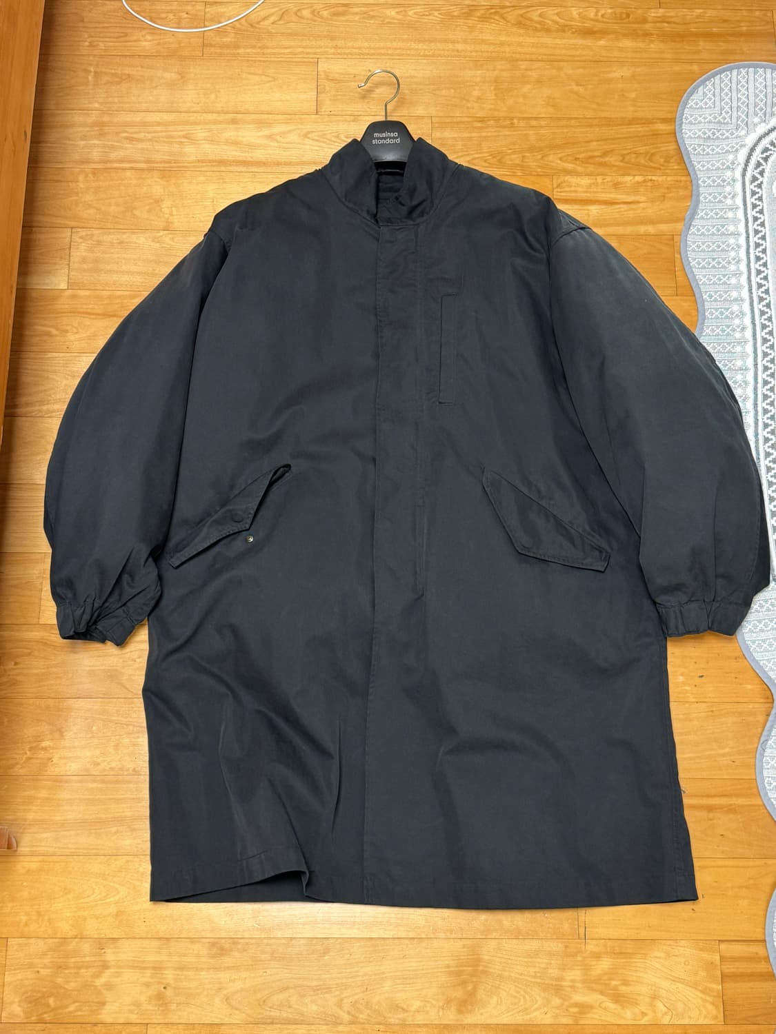 인더로우 M65 필드 모즈 파카 블랙 3사이즈 상품이미지1