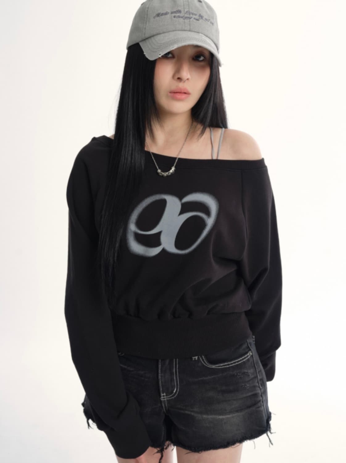 애즈온 DALIT 숏츠 팬츠 반바지 데님 M사이즈 상품이미지2