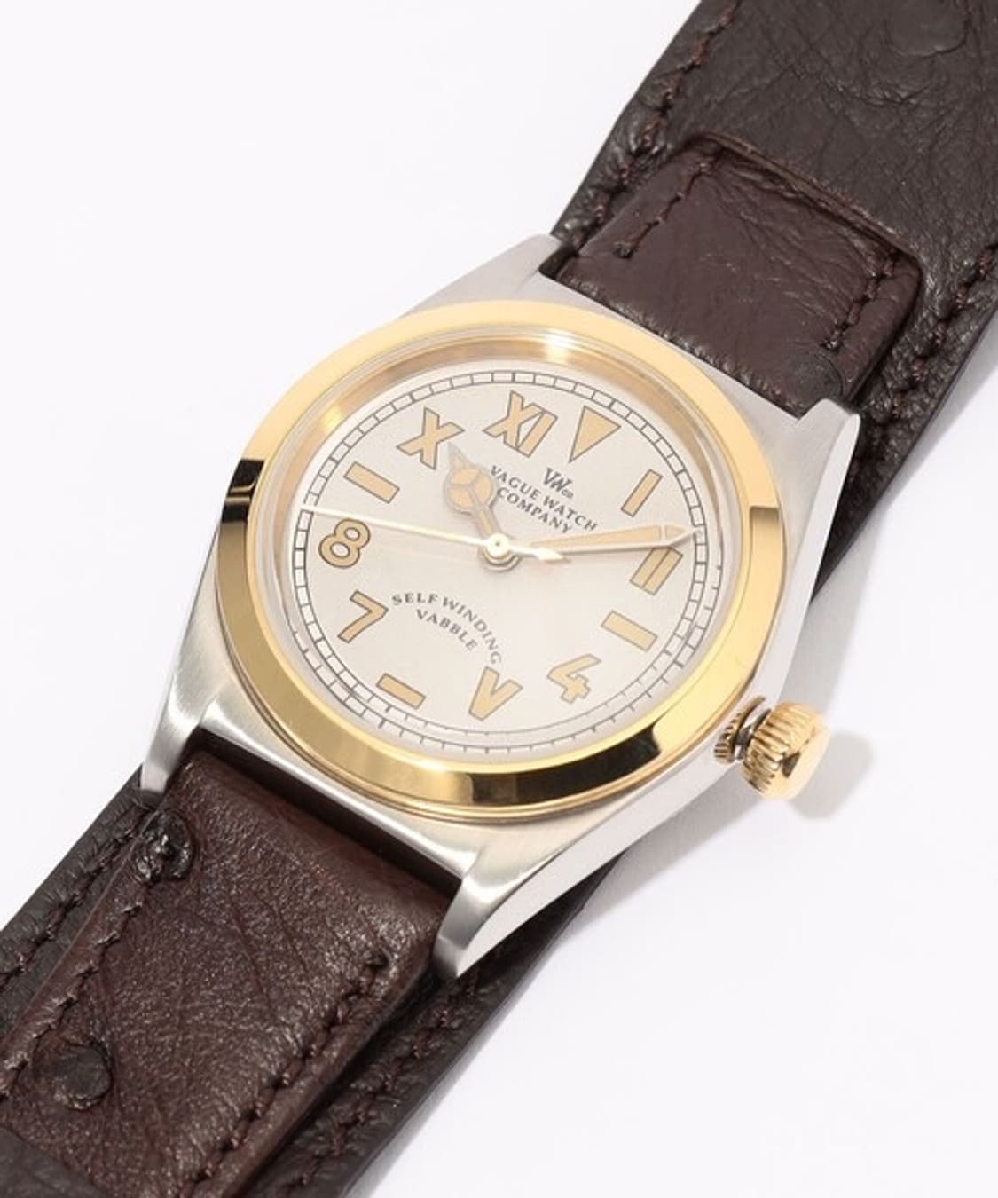 [별주]VAGUE WATCH Vabble Combi 오스트리치 벨트 상품이미지3