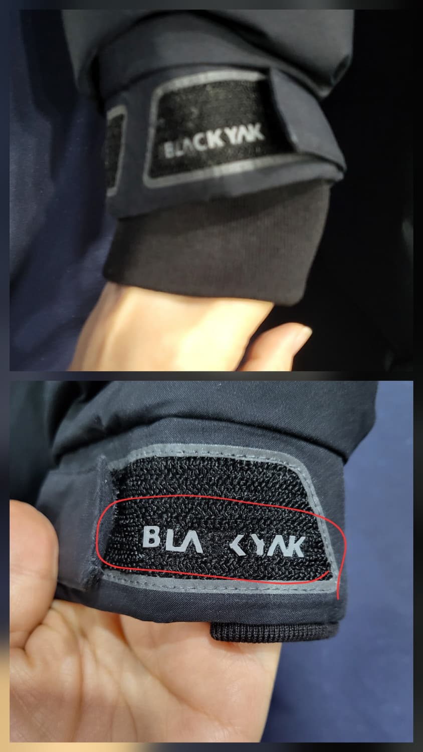 블랙야크 구스다운 롱패딩 상품이미지8