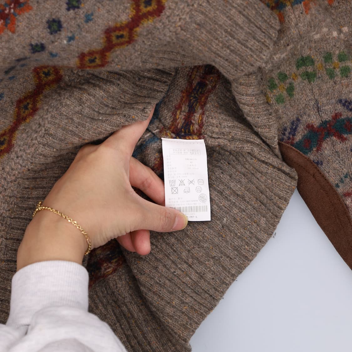 L 타미힐피거 숄카라 가디건 0417H1 상품이미지4