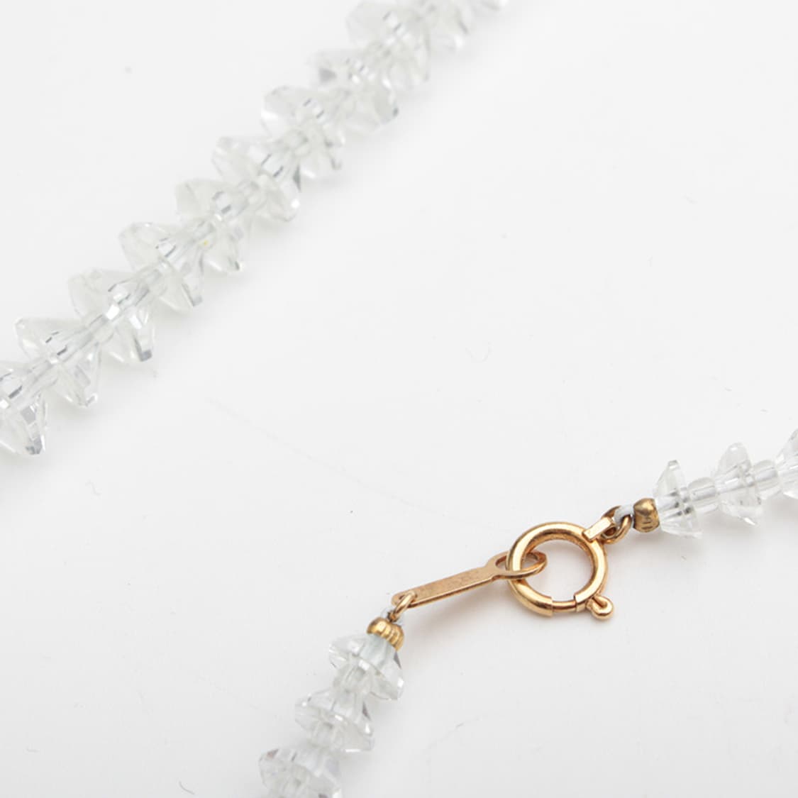 백수정 목걸이 18K 옐로골드 잠금 상품이미지3