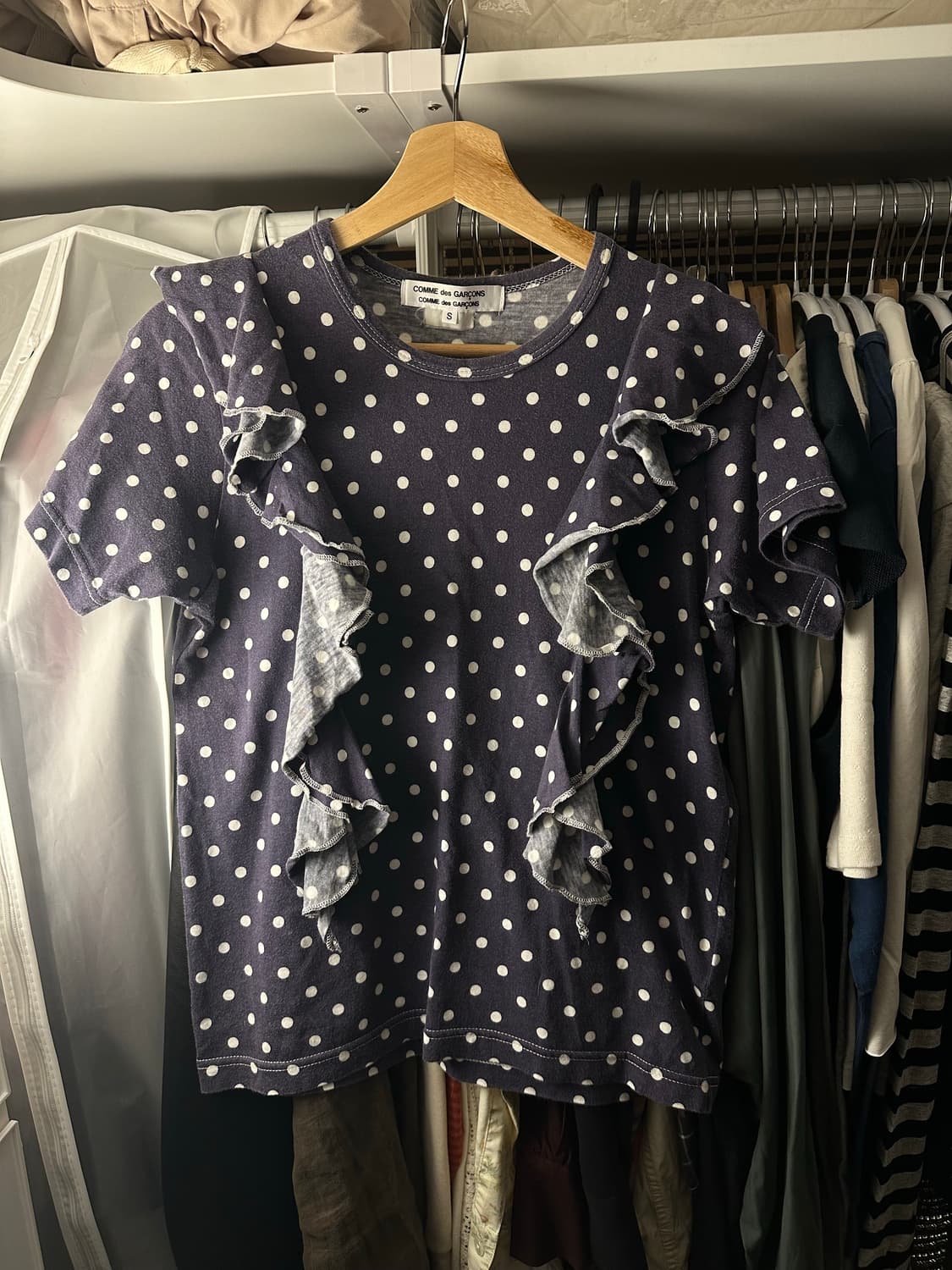 Polka Dot Prill Tee 상품이미지1
