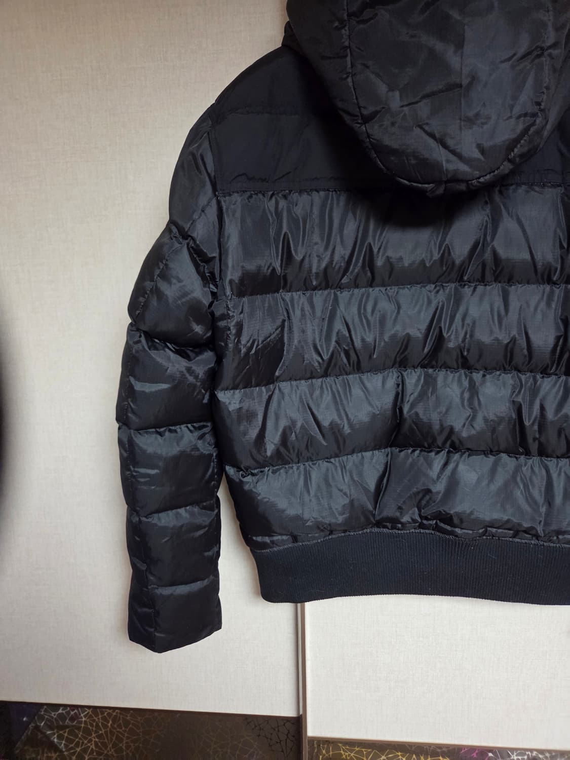 지오다노(새옷급)  후드 패딩100~105 상품이미지6