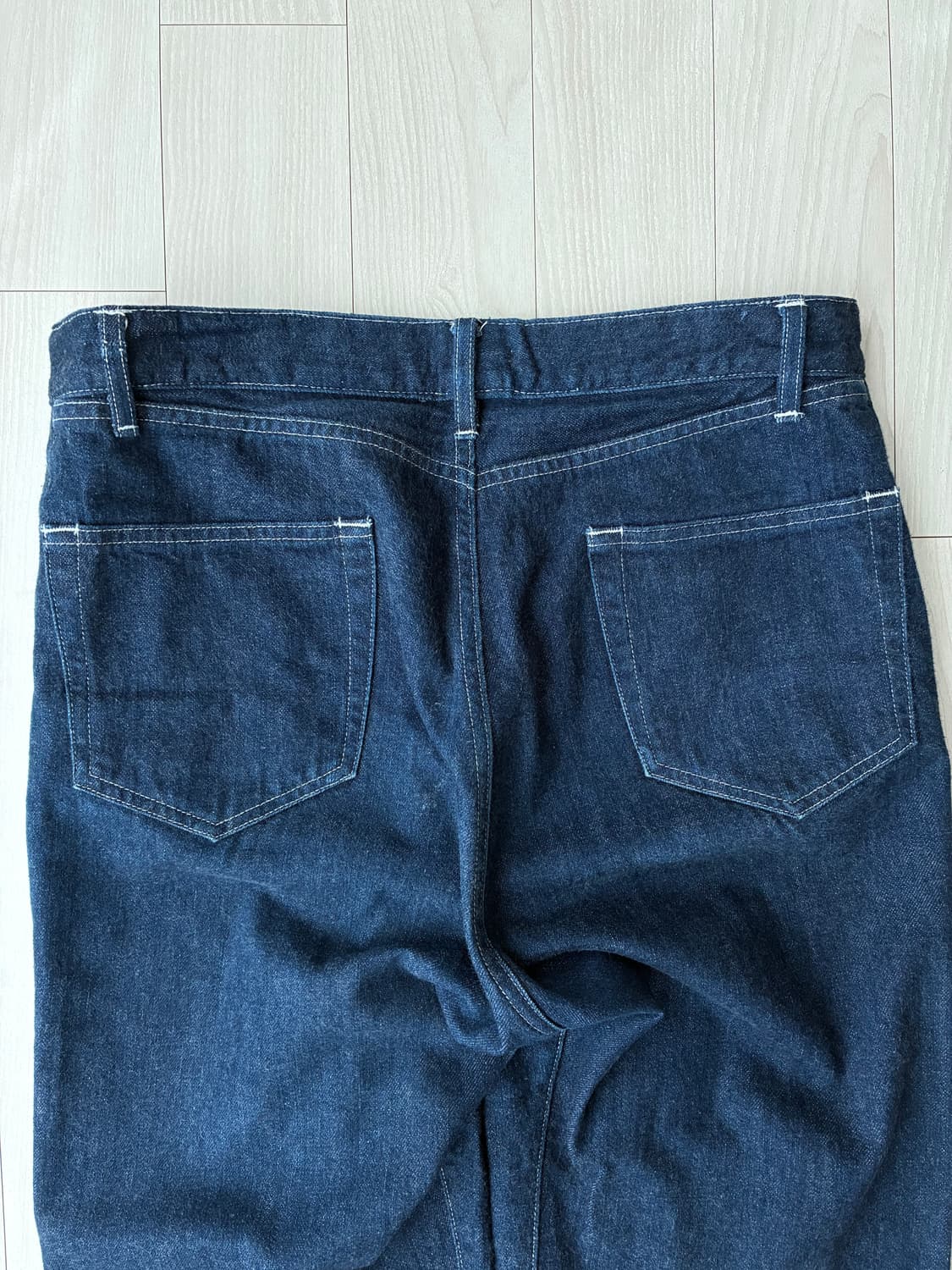 오라리 셀비지 라이트 데님 3사이즈 2벌 일괄 판매 상품이미지6