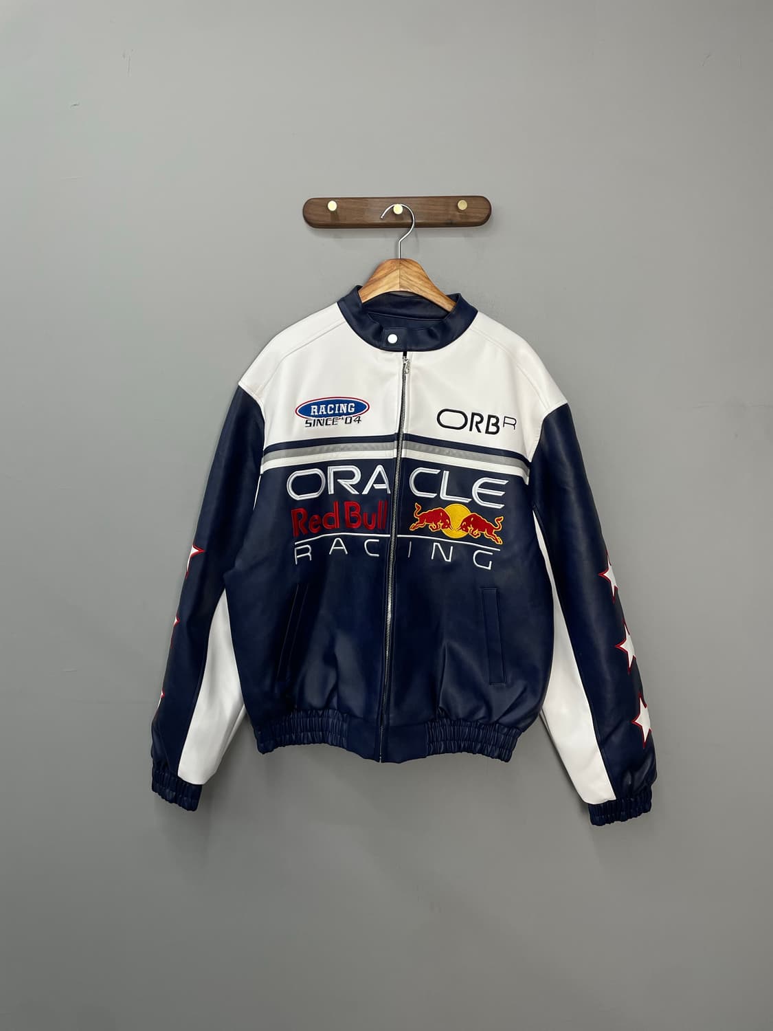 오라클 레드불 레이싱 그래픽 레더자켓 H1839 상품이미지2