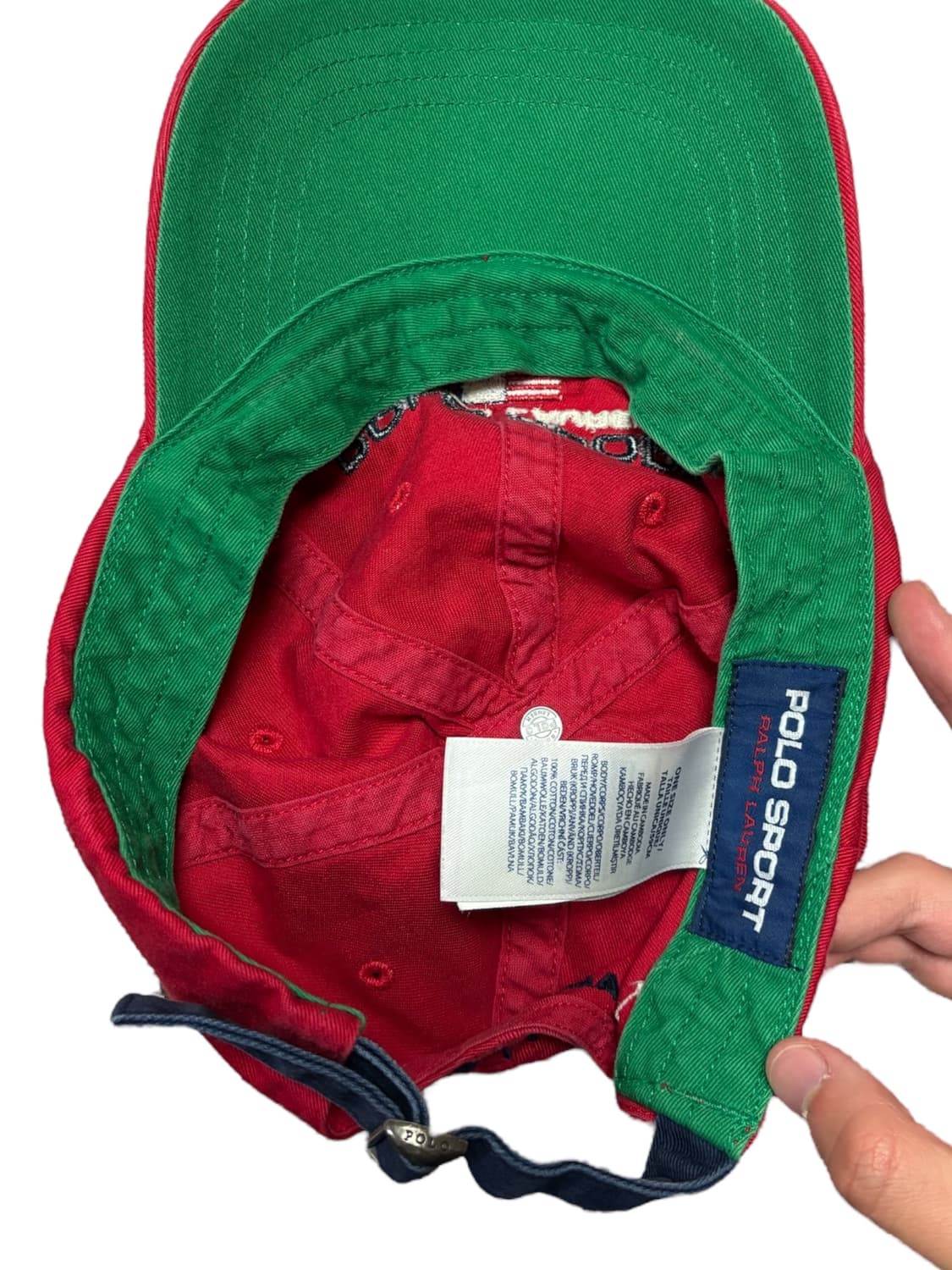 폴로 랄프로렌 폴로스포츠 성조기 볼캡 상품이미지8