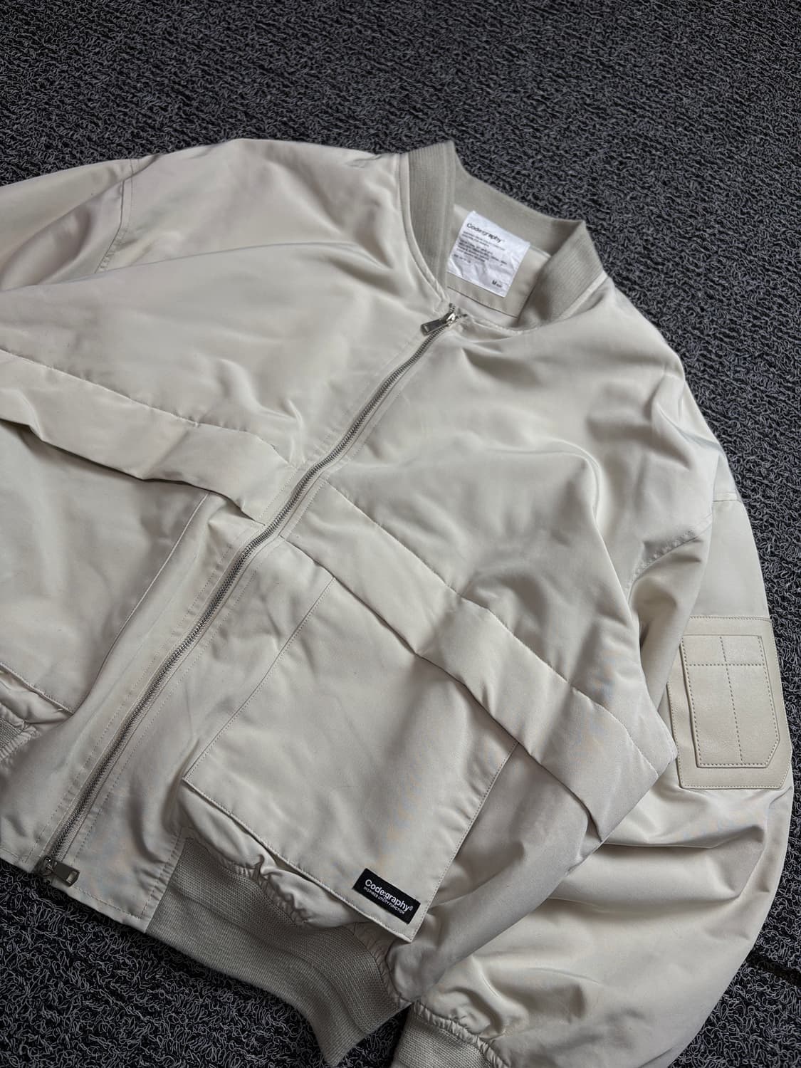 코드그라피 유틸리티 ma-1 오버사이즈 항공 점퍼 2328 상품이미지4