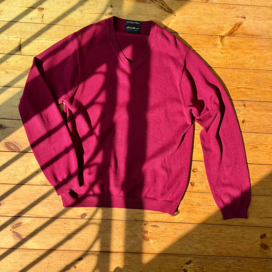 에디바우어 브이넥 수피마코튼 니트 상품이미지5