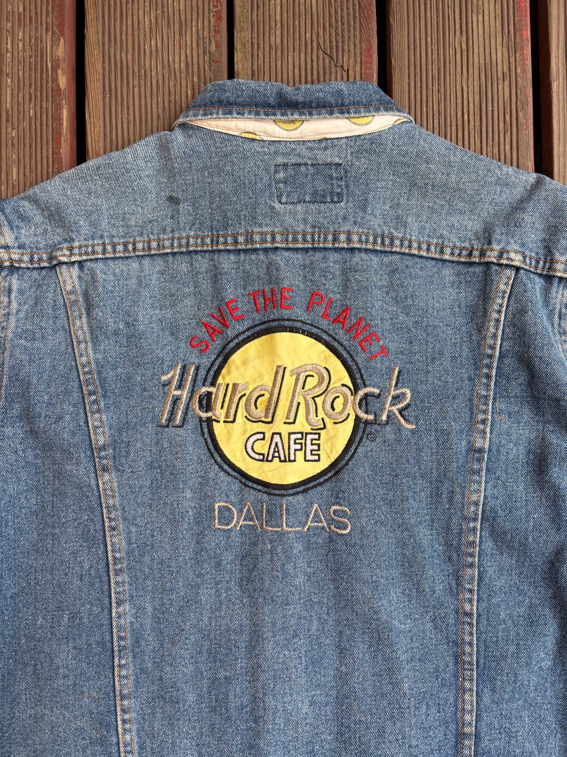 하드락 자수 데님 자켓 상품이미지3