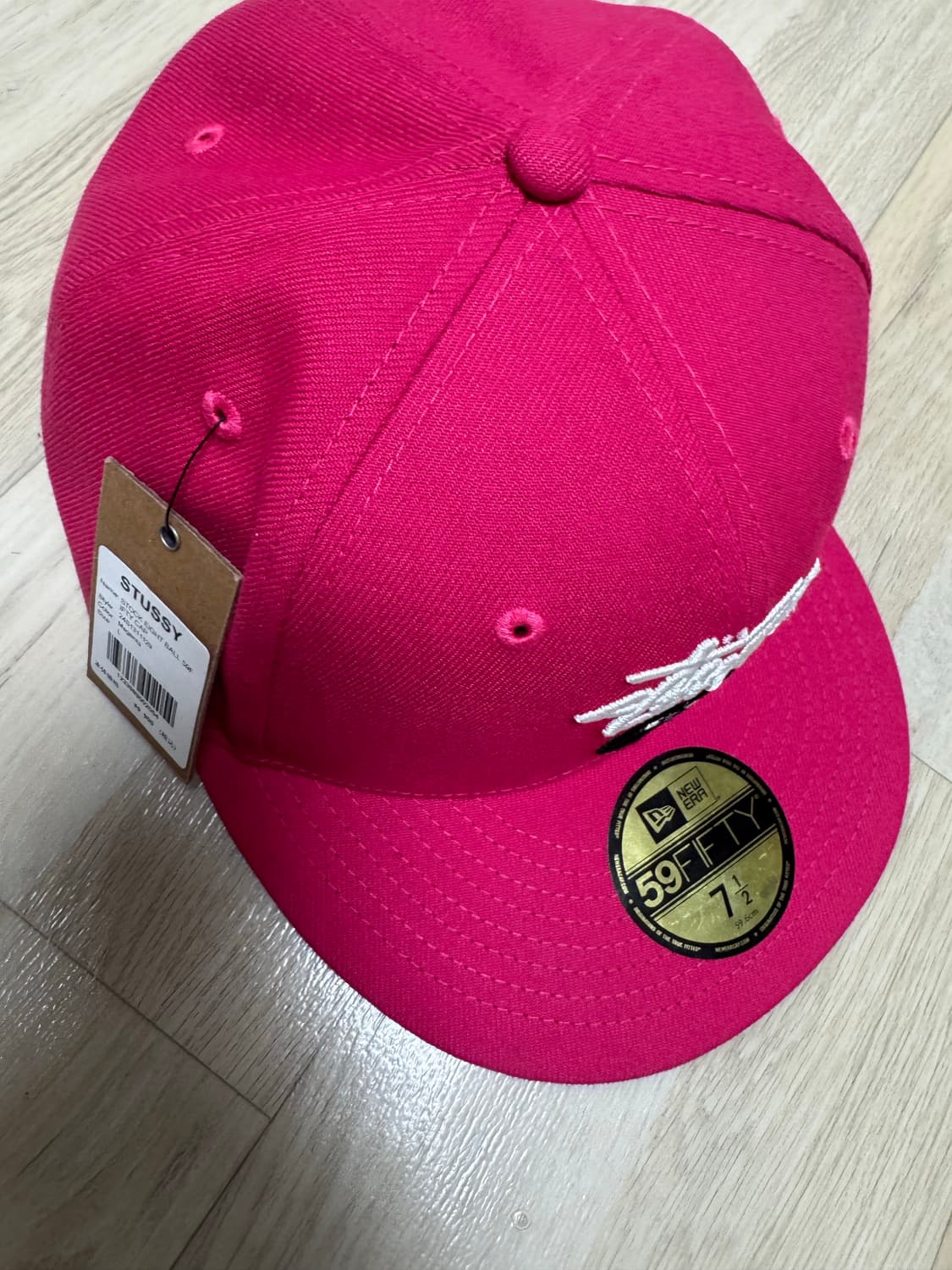 스투시 스냅백 핫핑크 상품이미지2
