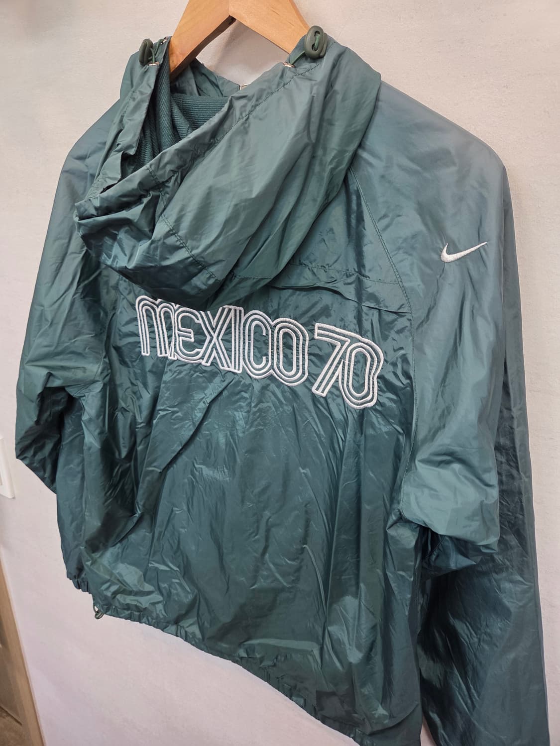 나이키 빈티지 올드스쿨 멕시코 70 바람막이 후드자켓 s 상품이미지3